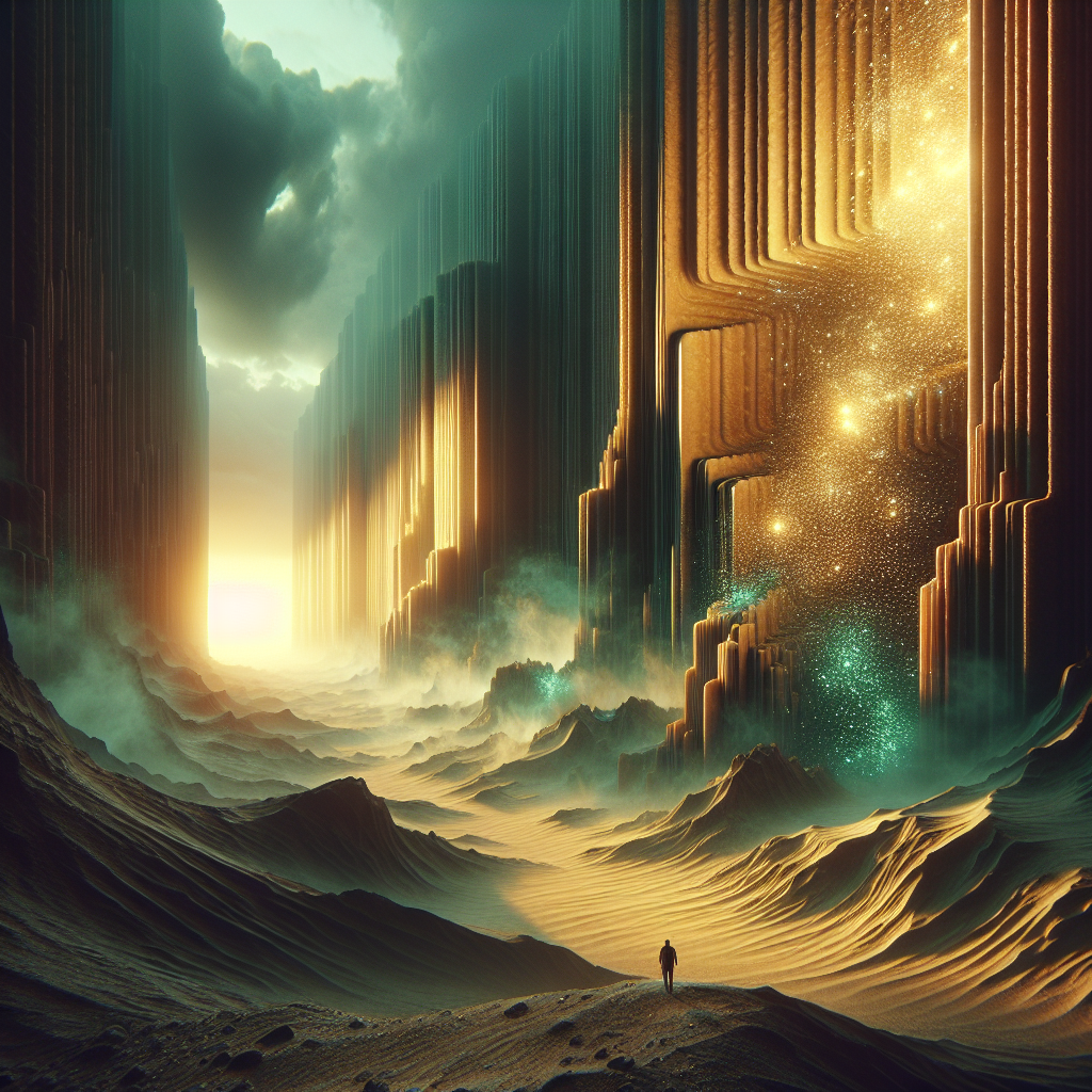 The quantum interior of a grilled cheese — vast molecular landscapes, ancestral knowledge encoded in cheese strands